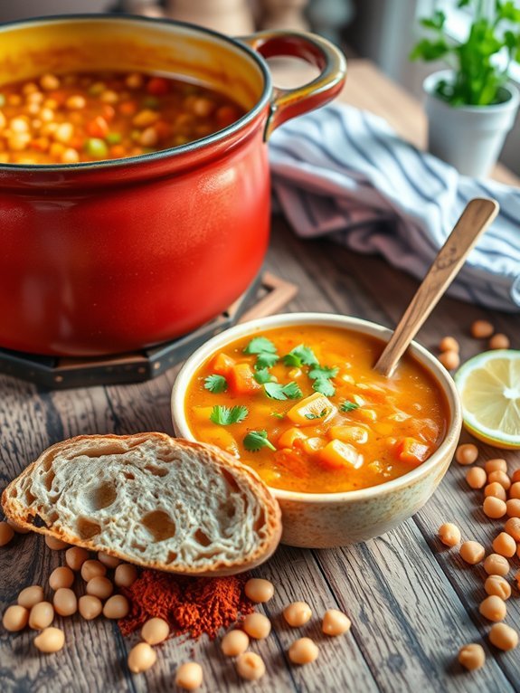 12 Nutritious and Filling Soup Recipes for Healthy Eating 13 hearty spiced chickpea soup