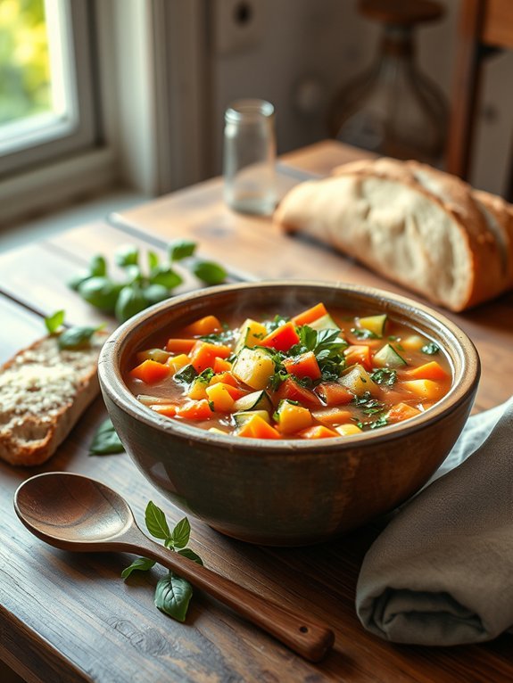 hearty vegetable soup recipe