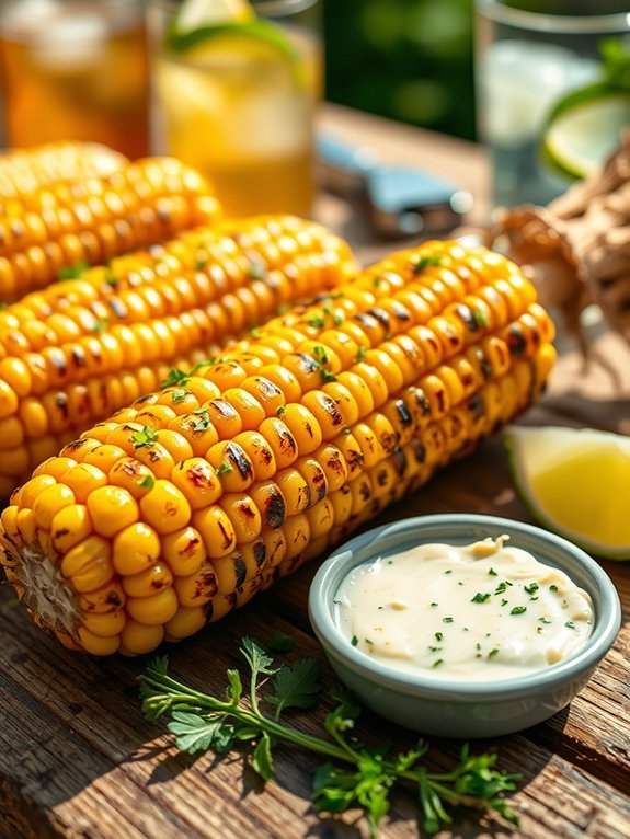 15 Delectable Grilled Side Dishes to Enhance Your BBQ Experience 2 herb butter grilled corn