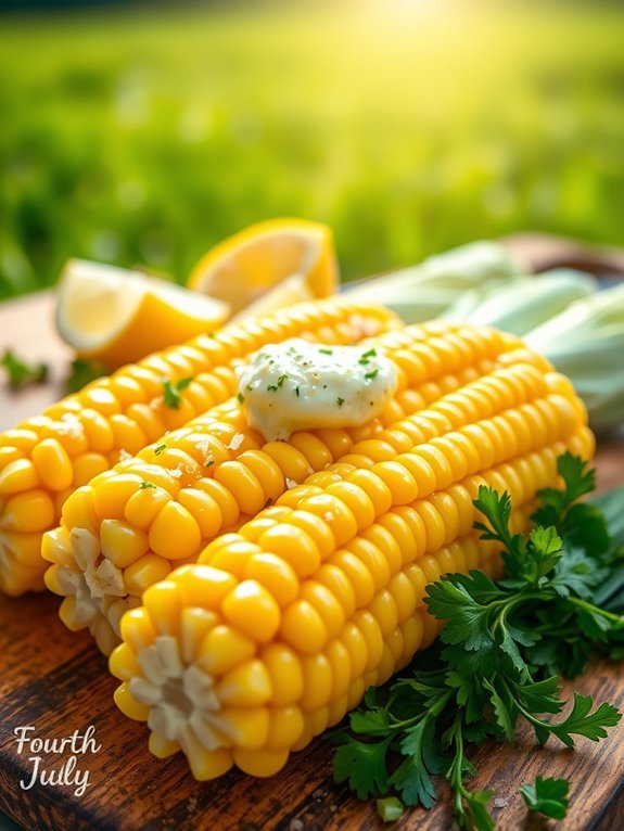 12 Delicious Fourth of July Recipes for Your Summer Celebration 5 herb buttered sweet corn