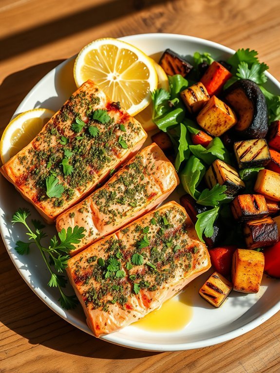 12 Delicious Grilled Seafood Recipes You Need to Try 3 herb crusted grilled salmon recipe