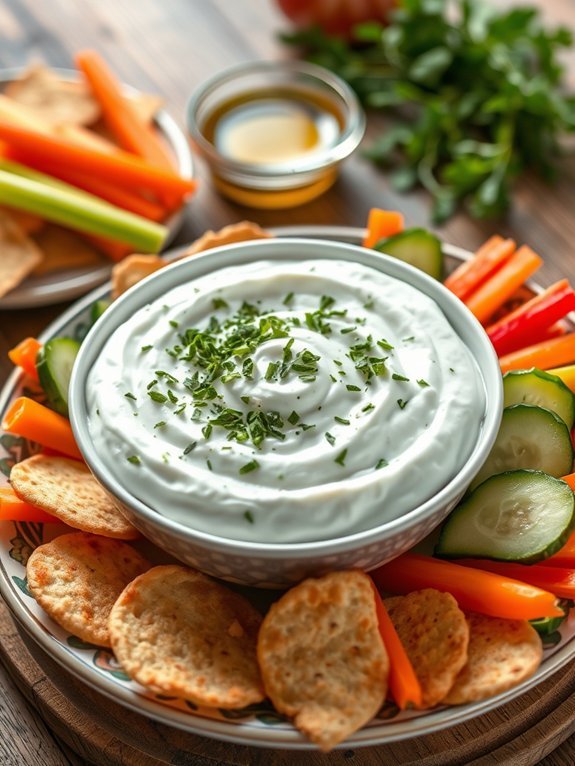 10 Simple and Healthy Homemade Dips for Every Occasion 10 herb flavored yogurt dipping sauce
