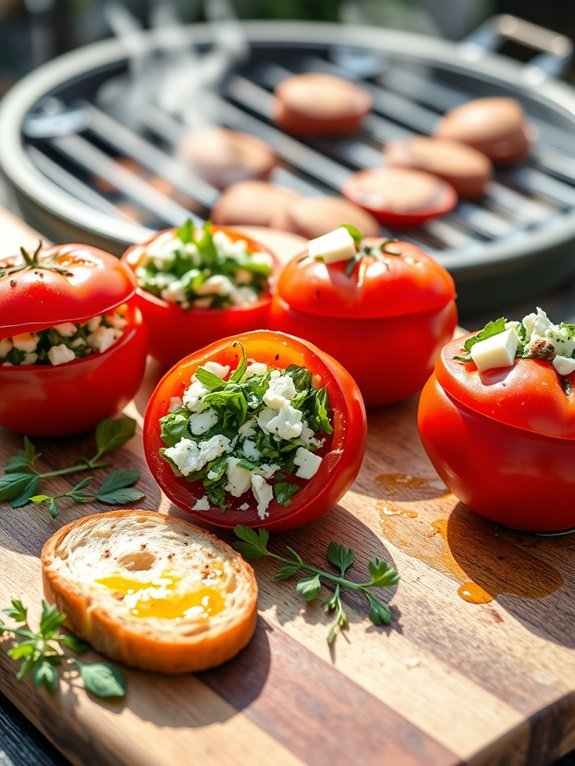 15 Delectable Grilled Side Dishes to Enhance Your BBQ Experience 16 herb infused grilled tomatoes recipe