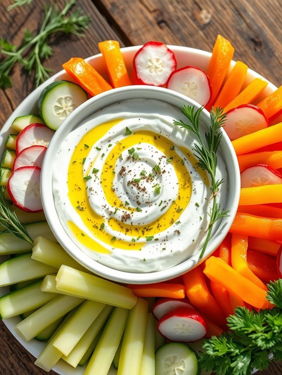 herb infused yogurt dip recipe