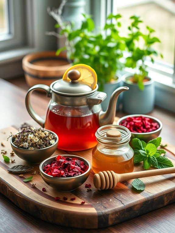 herbal detoxifying tea blend
