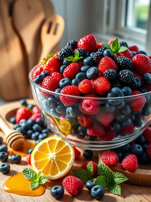 Top 10 Anti-Inflammatory Foods to Boost Your Health and Well-Being 3 juicy colorful nutritious fruit