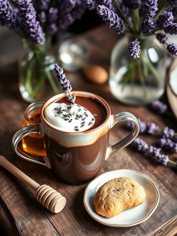 15 Irresistible Hot Chocolate Recipes to Warm Your Soul 10 lavender infused chocolate beverage
