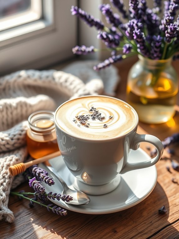10 Must-Try Homemade Latte Recipes for Coffee Lovers 10 lavender infused honey coffee drink