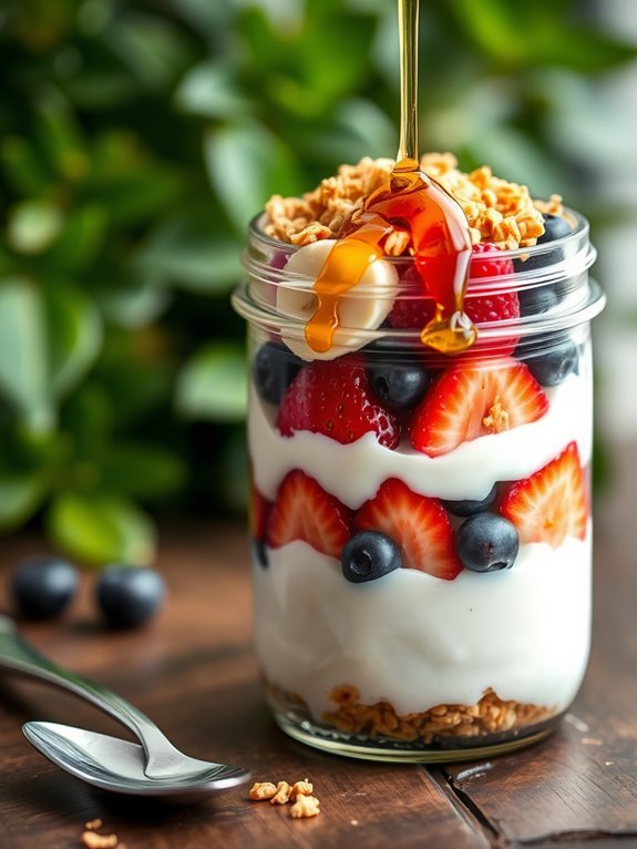 15 Simple and Fast Office Lunch Ideas You Can Prepare Today 11 layered yogurt and fruit