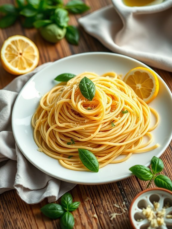20 Delicious Pasta Recipes to Savor Tonight 15 lemon basil infused pasta