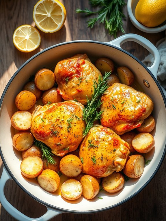 10 Easy One-Pot Meals Perfect for Busy Weeknight Dinners 7 lemon herb chicken dish