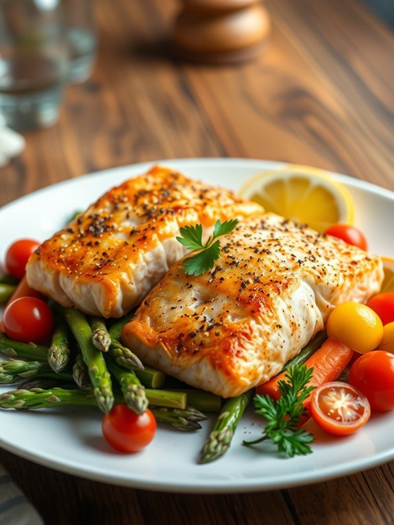 12 Delicious Seafood Recipes for Your Air Fryer: A Guide to Tasty Dishes 4 lemon pepper seasoned salmon