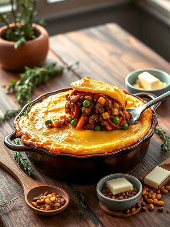 10 Delicious Vegan Recipes That Mimic Real Dishes Perfectly 3 lentil based comforting casserole dish