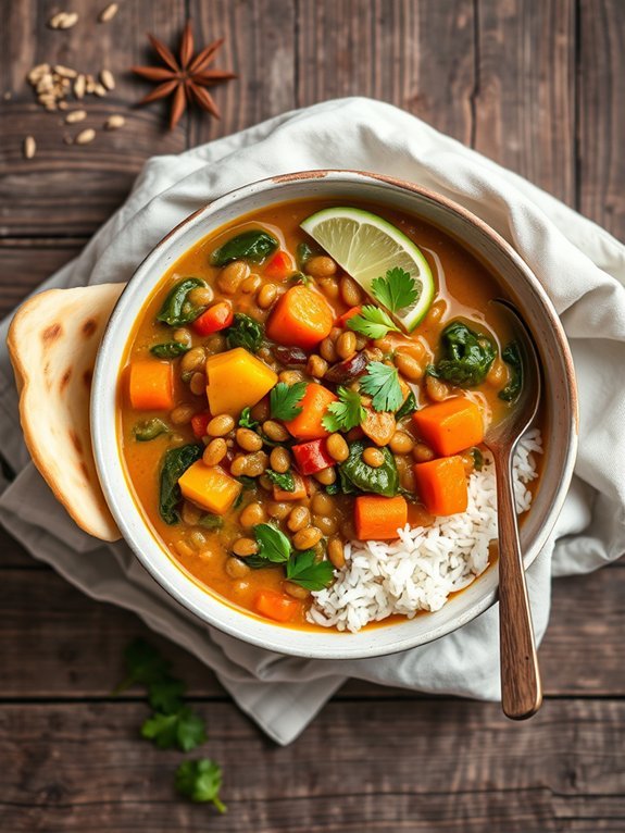 10 Easy Slow Cooker Meal Prep Recipes for Effortless Weeknight Dinners 5 lentil curry with vegetables