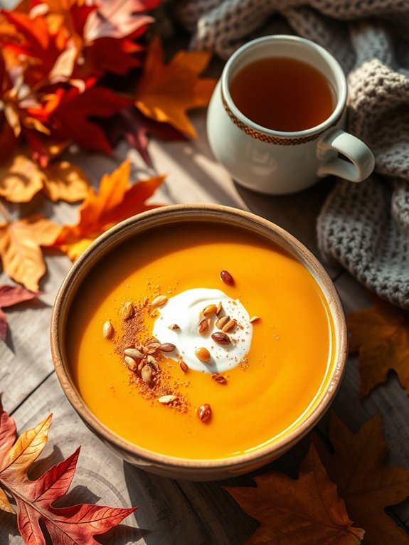 15 Delicious Cozy Fall Soup Recipes for Comforting Autumn Meals 14 maple glazed acorn squash soup