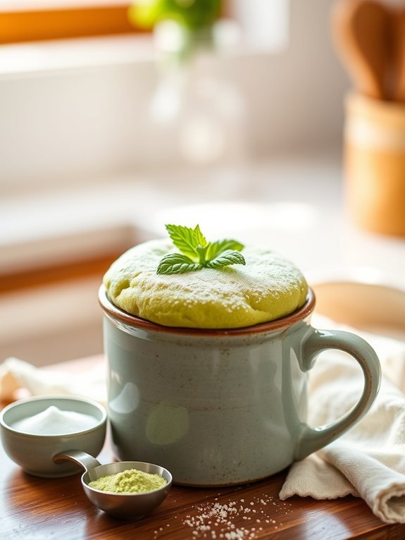 15 Quick and Easy Mug Cake Recipes for a Delicious Treat 13 matcha green tea dessert