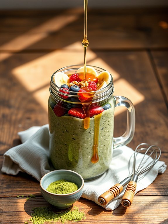 15 Delicious Overnight Oats Recipes for Easy Meal Prep 11 matcha green tea oats