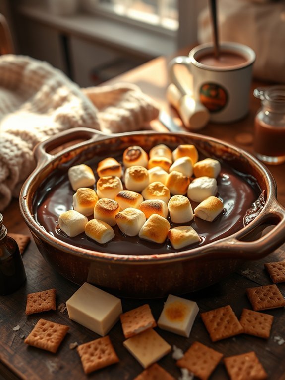 15 Quick and Easy Desserts for Last-Minute Cravings 13 melted chocolate marshmallow delight