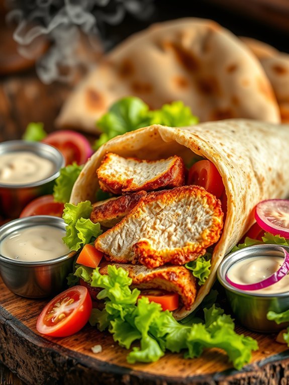 15 Flavorful Middle Eastern Dishes to Elevate Your Cooking 4 middle eastern spiced wrap