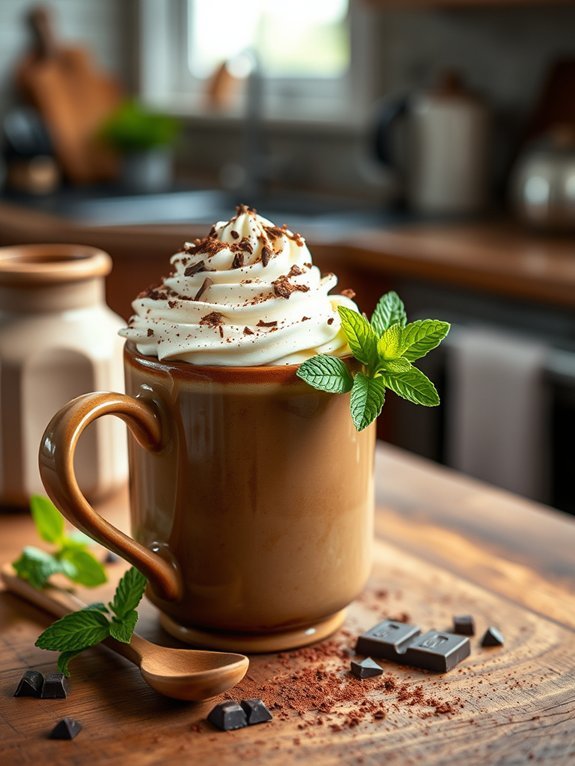 10 Must-Try Homemade Latte Recipes for Coffee Lovers 5 minty mocha coffee beverage