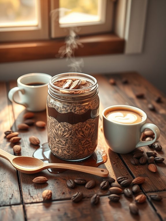 15 Delicious Overnight Oats Recipes for Easy Meal Prep 8 mocha almond oats recipe