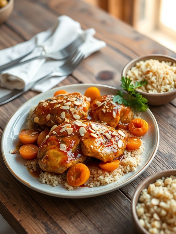 20 Delicious Mediterranean Diet Recipes You'll Adore for Healthy Eating 16 moroccan chicken with apricots