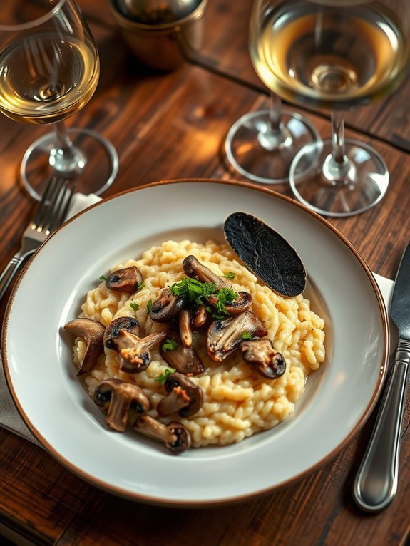 10 Elegant Dinner Recipes for Special Occasions: Impress Your Guests With These Gourmet Dishes 2 mushroom infused truffle risotto