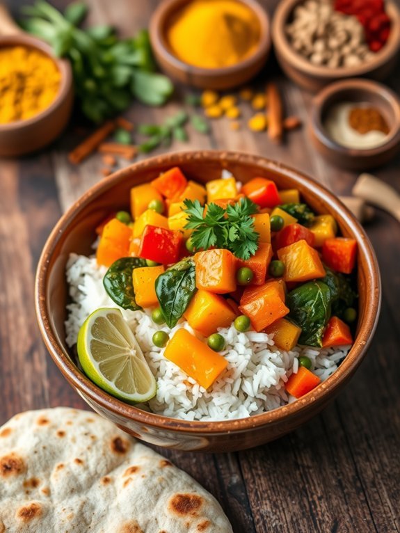 10 Hearty Rice Bowl Recipes for a Satisfying Meal 4 nourishing vegetable curry bowl
