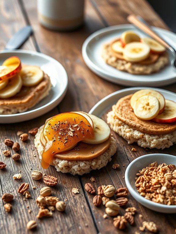 15 Simple and Healthy Breakfast Meal Prep Ideas for Busy Mornings 13 nut butter rice cakes
