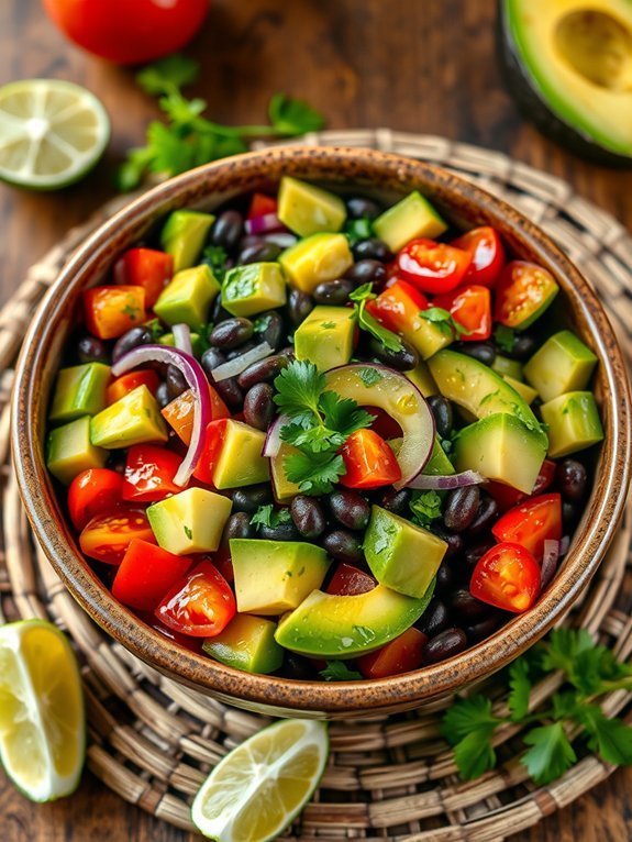 10 Delicious and Refreshing Summer Salad Recipes for a Healthy Season 4 nutritious avocado bean salad