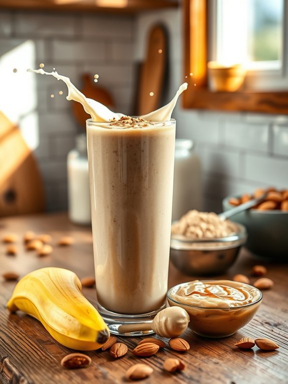 10 High-Protein Breakfast Ideas to Fuel Your Morning 9 nutritious banana peanut shake