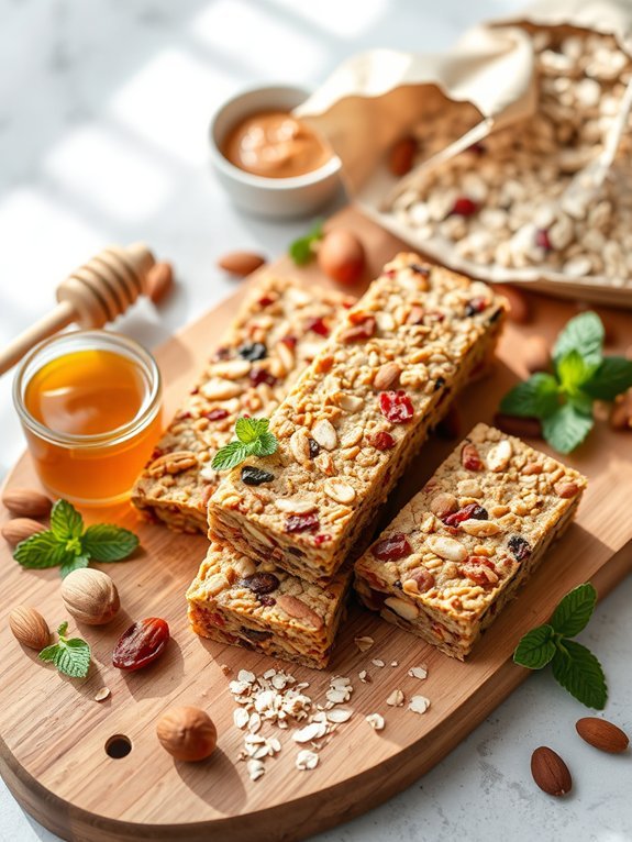 15 Easy and Delicious Homemade Granola Bar Recipes for Healthy Snacking 4 nutritious granola energy bars