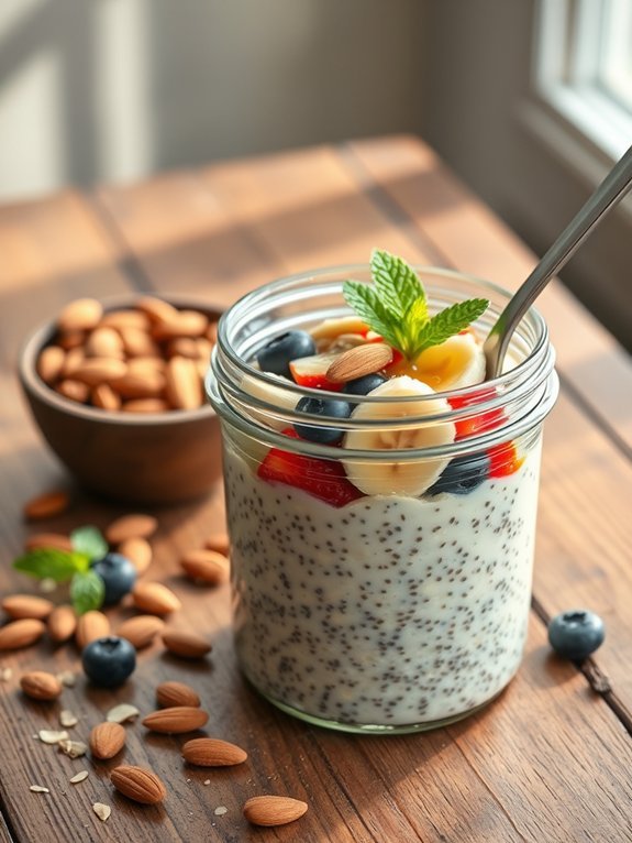 10 High-Protein Breakfast Ideas to Fuel Your Morning 4 nutritious overnight chia oats