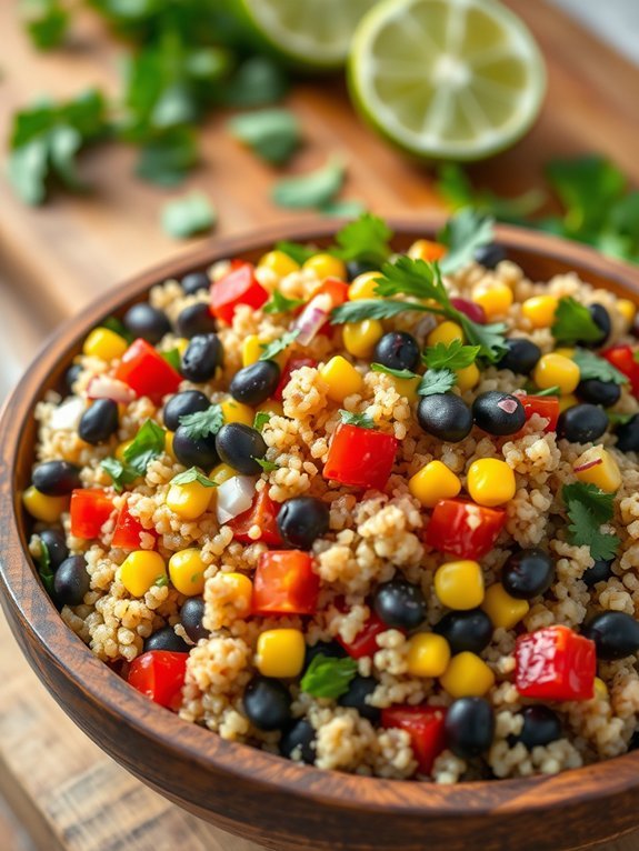 12 Filling High-Fiber Recipes to Help You Stay Satisfied 2 nutritious quinoa black bean salad