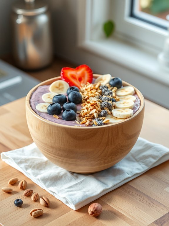 10 High-Protein Breakfast Ideas to Fuel Your Morning 6 nutritious smoothie breakfast bowl