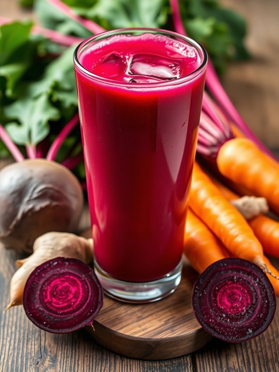 nutritious vegetable juice blend