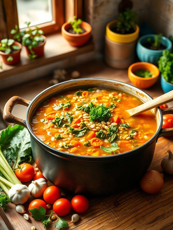 10 Easy One-Pot Vegan Soup Recipes You Can Make at Home 3 nutritious vegetable lentil soup