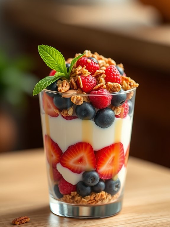 10 Delicious Gluten-Free Breakfast Ideas for a Healthy Start to Your Day 6 nutty berry yogurt parfait