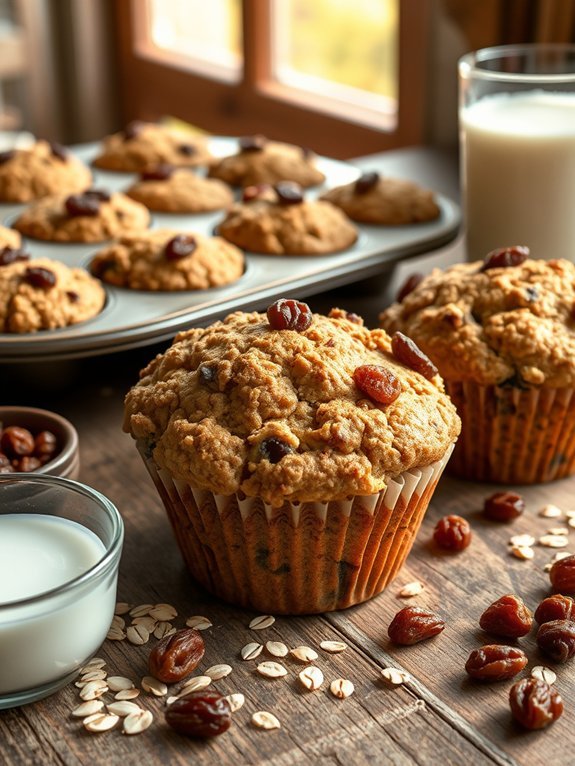 15 Delicious Muffin Recipes Perfect for Breakfast 16 oatmeal raisin muffin recipe