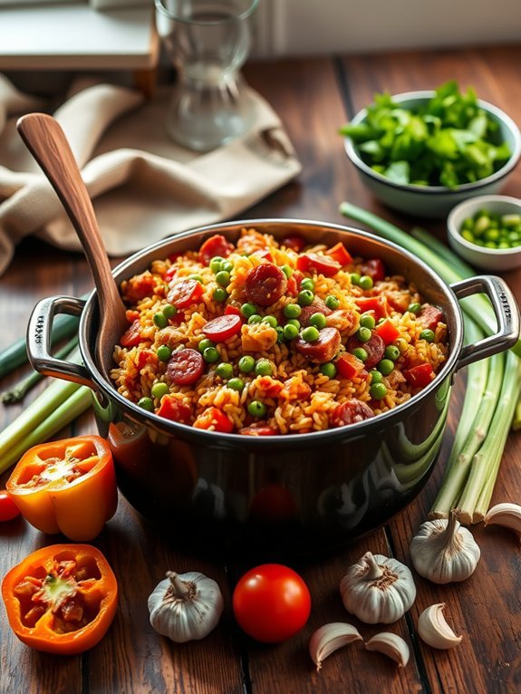 12 Affordable Meal Ideas for Feeding Large Families 6 one pot cajun rice dish
