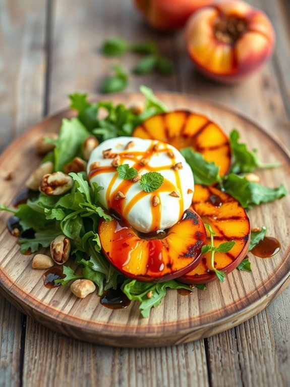 10 Delicious Summer Recipes Featuring Fresh Seasonal Produce 3 peach and burrata delight