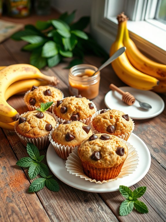 15 Delicious Muffin Recipes Perfect for Breakfast 13 peanut butter banana muffins