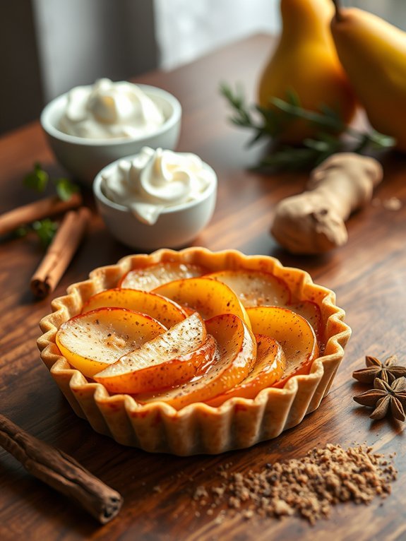 12 Mouthwatering Tart Recipes for Elegant Desserts 12 pear and ginger tart