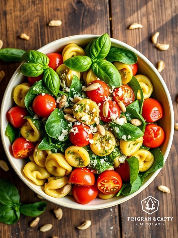12 Delicious Pasta Salad Recipes Perfect for Every Occasion 4 pesto tortellini pasta salad
