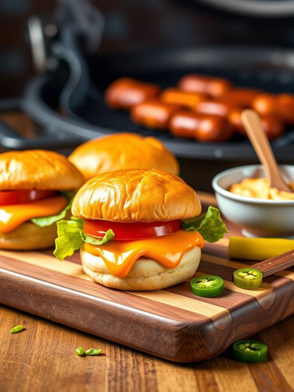 15 Delicious and Unique Burger Recipes for Perfect Grilling 14 pimento cheese stuffed sliders