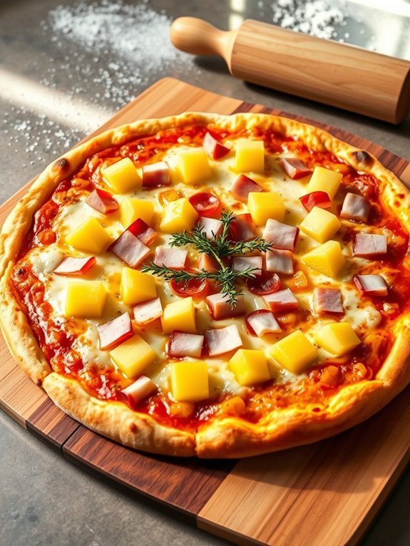 15 Delicious Homemade Pizza Recipes You Can Easily Make 6 pineapple and ham pizza
