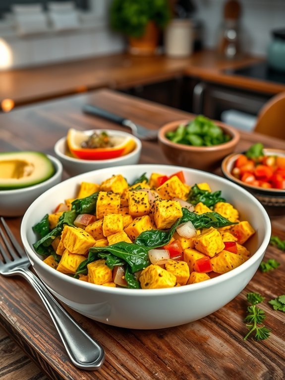 15 High-Protein Vegan Recipes for Healthy Eating 5 plant based egg alternative dish