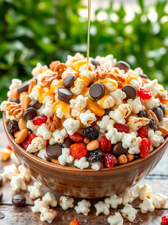 10 Nutritious and Delicious Snacks for Kids: Fun Ideas for Healthy Eating 10 popcorn and nut mixture
