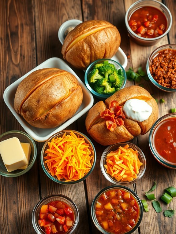 12 Budget-Friendly Family Meals Under $10 9 potato toppings for everyone