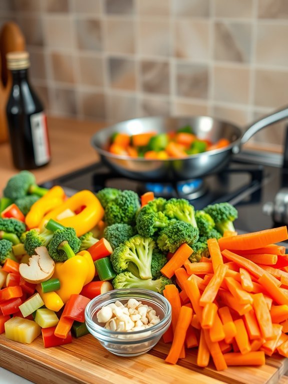 12 Simple Strategies to Incorporate More Vegetables Into Your Diet 6 prep veggies for convenience